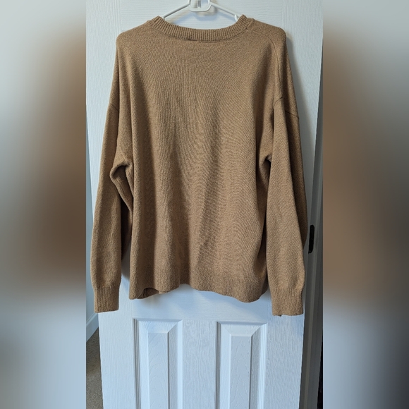 Lou & Grey Loft Size XL Women's Chillout Sweater Camel Color - Picture 8 of 12